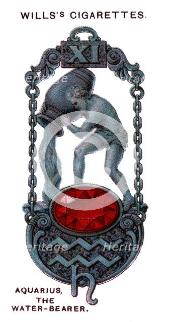 Aquarius, The Water-Bearer, 1923. Artist: Unknown