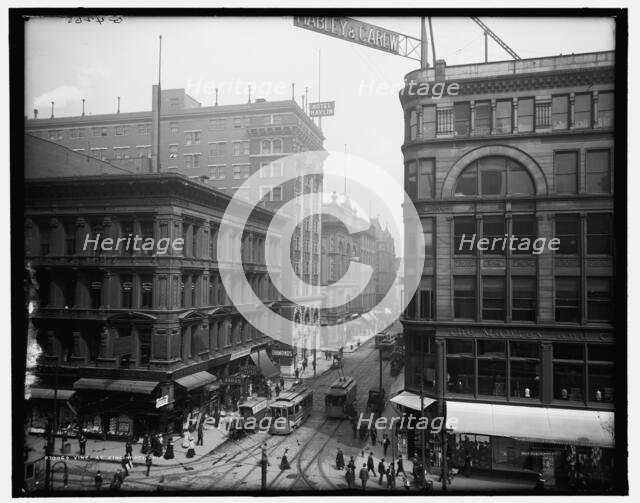 Vine St. Street, Cincinnati, Ohio, c1907. Creator: Unknown.