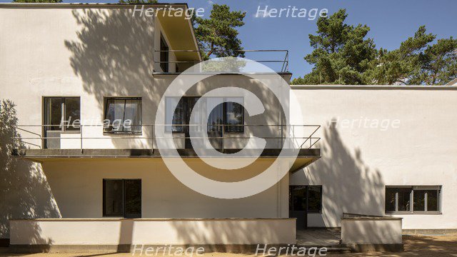 Masters' House. The Bauhaus building, Dessau, Germany, 2018.  Artist: Alan John Ainsworth.