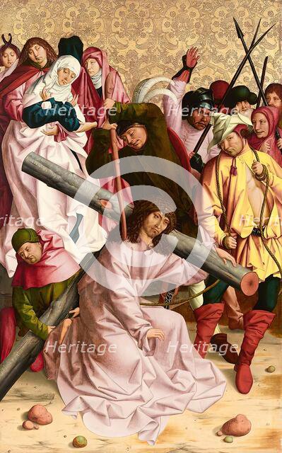 Carrying the Cross of Christ, c1490/1491. Creator: Rueland Frueauf d. Ä..