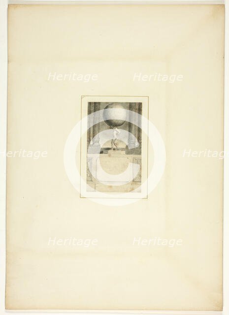 Study for a plate from The Task, c. 1800. Creator: Thomas Stothard.