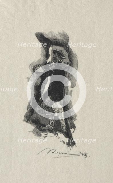 Au defile de Sept-Cavernes. Creator: Auguste Louis Lepère (French, 1849-1918).