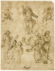 Ascension of Christ, n.d. Creator: Giulio Cesare Angeli.