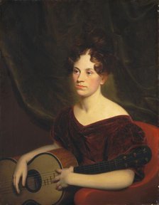 Cora Livingston, c. 1833. Creator: Charles Cromwell Ingham.
