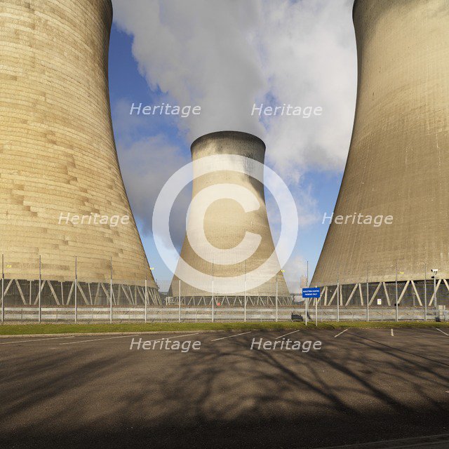 Didcot 'A' Power Station, Oxfordshire, 2013. Artist: James O Davies.