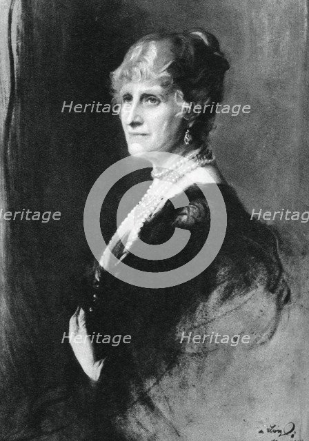 Nina Bowes-Lyon, Countess of Strathmore and Kinghorne, 1937. Creator: Philip de Laszlo.