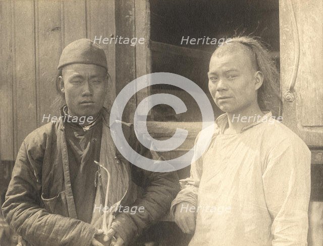 Types of Chinese workers (Manchus), 1909. Creator: Vladimir Ivanovich Fedorov.