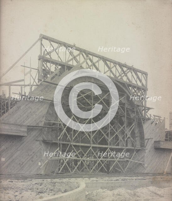 Transportation Building, World's Columbian Exposition, Chicago, Illinois, 1892. Creator: Frances Benjamin Johnston.