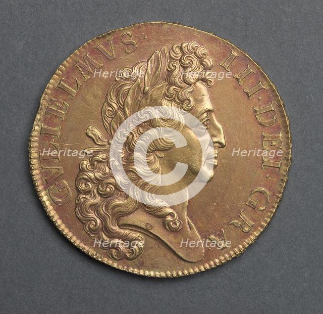 Five Guineas (obverse), 1701. Creator: Unknown.