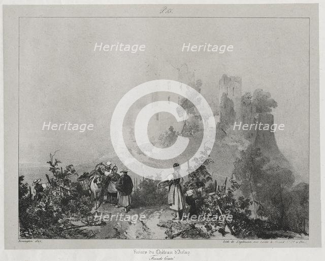 Voyages pittoresques et romantiques dans lancienne France, Franche-Comté..., 1825. Creator: Richard Parkes Bonington (British, 1802-1828).