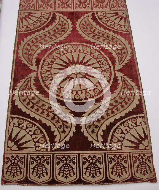 Cushion Cover (Yastik), Turkey, 17th century. Creator: Unknown.