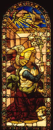 The Angel of the Annunciation, 1498/1503. Creator: Giovanni di Domenico.