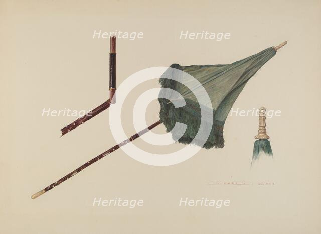 Parasol, c. 1939. Creator: John Swientochowski.