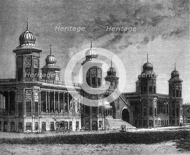 'View of the Pavilion of Lanka in the Kaiserbagh, Lucknow', c1891. Creator: James Grant.