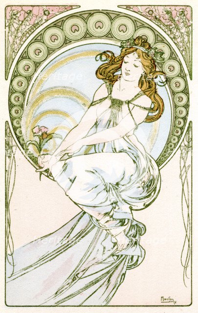 'Painting', 1900. Artist: Alphonse Mucha