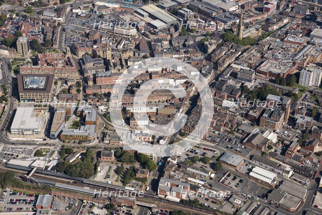 Wakefield town centre and Upper Westgate High Street Heritage Action Zone, Wakefield, 2020. Creator: Damian Grady.