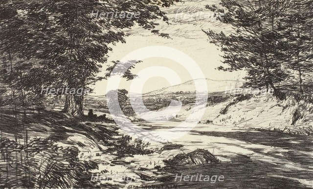 The Mountain, 1921. Creator: Bolton Coit Brown.