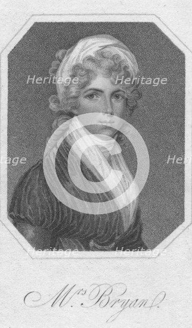'Mrs. Bryan', 1801. Artist: Mackenzie.