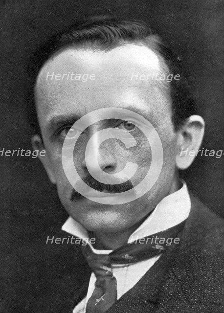 Sir James Matthew Barrie, Scottish novelist and dramatist, 1910.Artist: GC Beresford