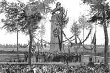 ''The Anniversary of the Battle of Waterloo; unveiling the statue at Quatre Bras in memory of Freder Creator: Unknown.