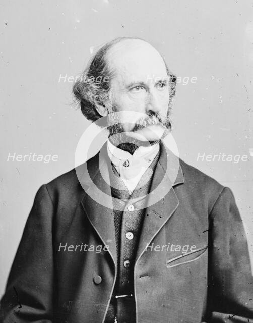 Lafayette Sabine Foster of Connecticut, between 1855 and 1865. Creator: Unknown.