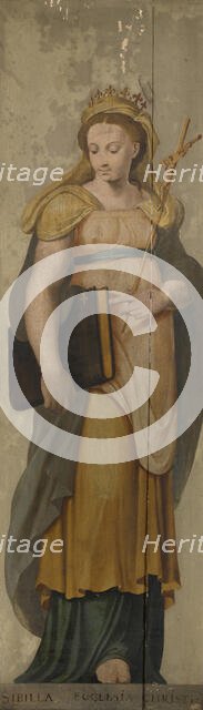 The Sibyl and the Church, 1565. Creator: Lambert van Noort.