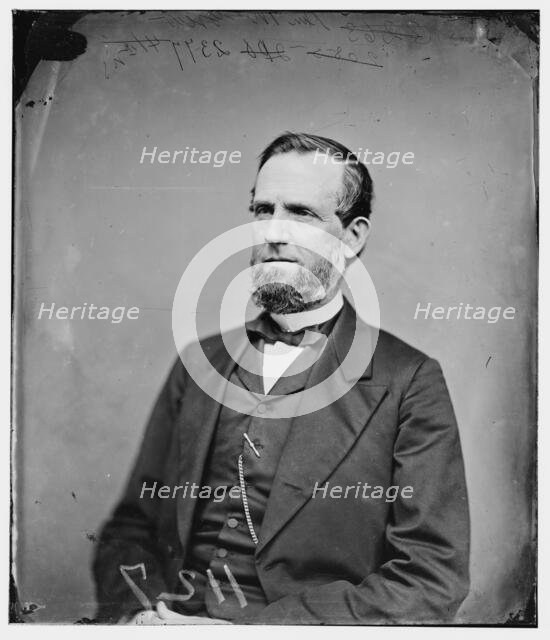 James Clark McGrew of West Virginia, between 1860 and 1875. Creator: Unknown.