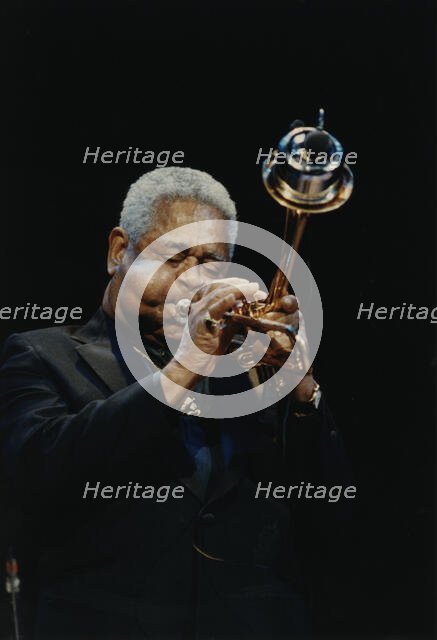 Dizzy Gillespie, Barbican, London, 1990. Creator: Brian Foskett.