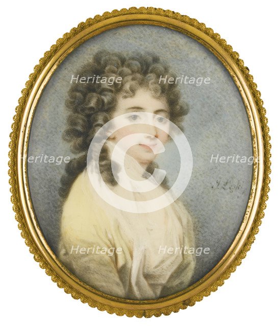 Portrait of Countess Zofia Potocka-Witt (1760-1822), Second Half of the 18th cen. Artist: Leski, Josef (1760-1825)