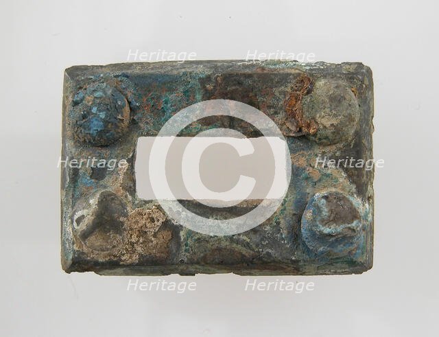 Rectangular Plaque, Frankish, middle of 6th century. Creator: Unknown.