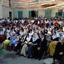 Homage to the Old Age', popular festivals organized by public bodies in the town of Manacor in Ma…