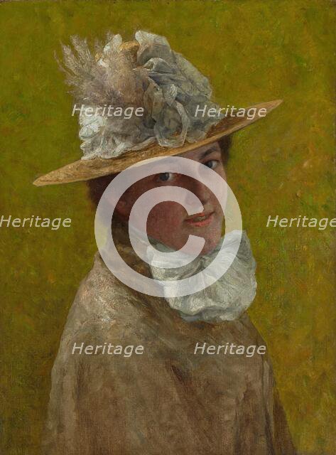 The Widow, Munich, about 1885. Creator: John Ottis Adams.