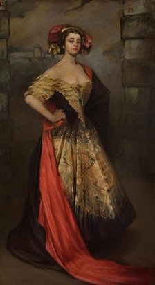 Portrait of the Dancer Rita Sacchetto (1880-1959), 1911.