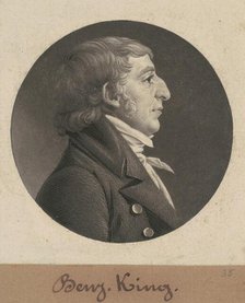 Benjamin King, 1806. Creator: Charles Balthazar Julien Févret de Saint-Mémin.