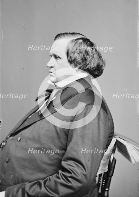 Judge Nathan Clifford, between 1855 and 1865. Creator: Unknown.