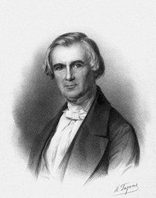 Portrait of the violinist and composer Karol Lipinski (1790-1861), 1850. Artist: Fajans, Maksymilian (1827-1890)