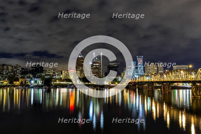 Portland Skyline. Creator: Joshua Johnston.