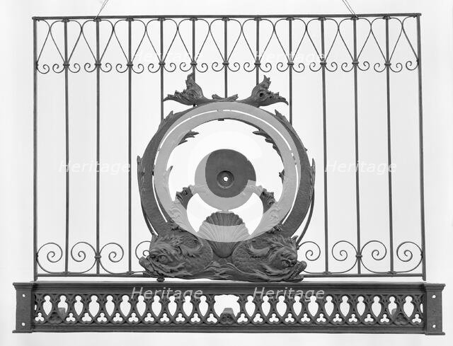 Elevator Grille, Fisher Building, 343 South Dearborn Street, Chicago, Illinois, 1895/96. Creator: Unknown.