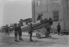 Testing aeroplane, between c1915 and c1920. Creator: Bain News Service.