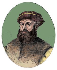 Ferdinand Magellan (c1480-1521), Portuguese explorer, 1904.