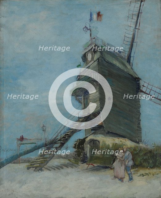 Le Moulin de la Galette, 1886. Artist: Gogh, Vincent, van (1853-1890)