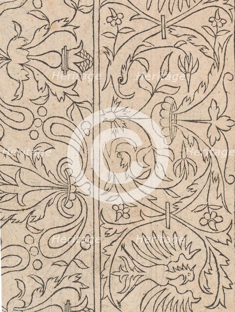 New Modelbüch allen Nägerin u. Sydenstickern (Page 15v), 1556. Creator: Hans Hoffman.