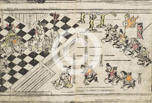 Imaginary Tale in a Foreign Court, Mid-17th century. Creator: Unknown.