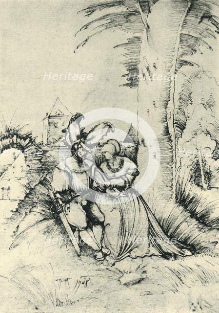 Lovers, 1508, (1943). Creator: Albrecht Altdorfer.