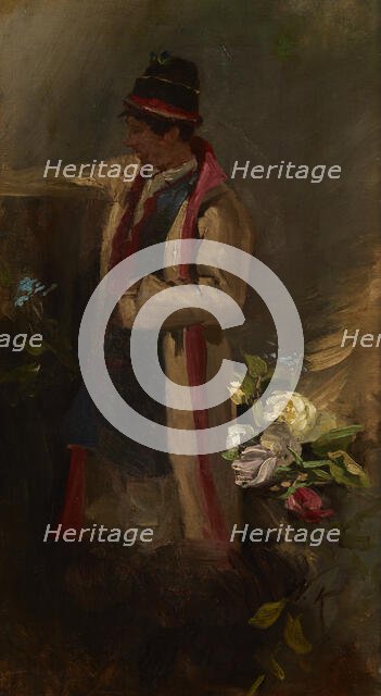 Krakovian Peasant, c1895. Creator: Waclaw Koniuszko.