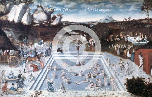 'The Fountain of Youth', 1546. Artist: Lucas Cranach the Elder