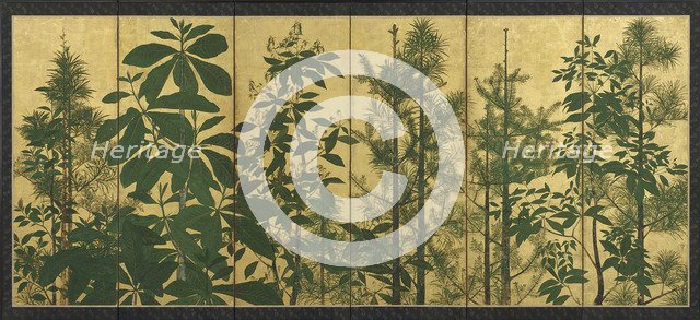 Trees, Early 17th cen.. Artist: Master of I-nen Seal (active 1600-1630)