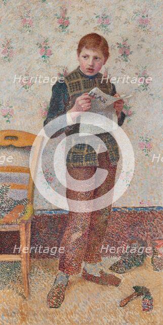 The Boot Polisher, 1890. Creator: Henri Delavallée.