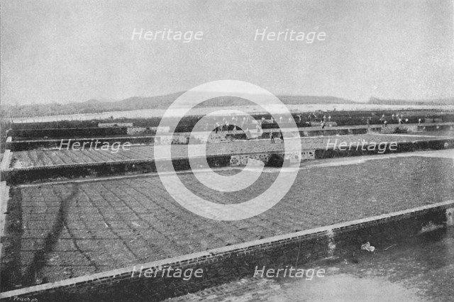 'Terreiro para seccar o Cafe', (Drying Coffee), 1895. Artist: Axel Frick.