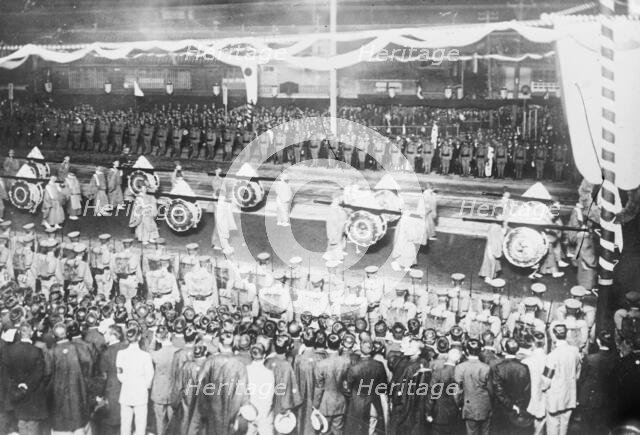 Funeral, Japanese Emperor, 1912. Creator: Bain News Service.